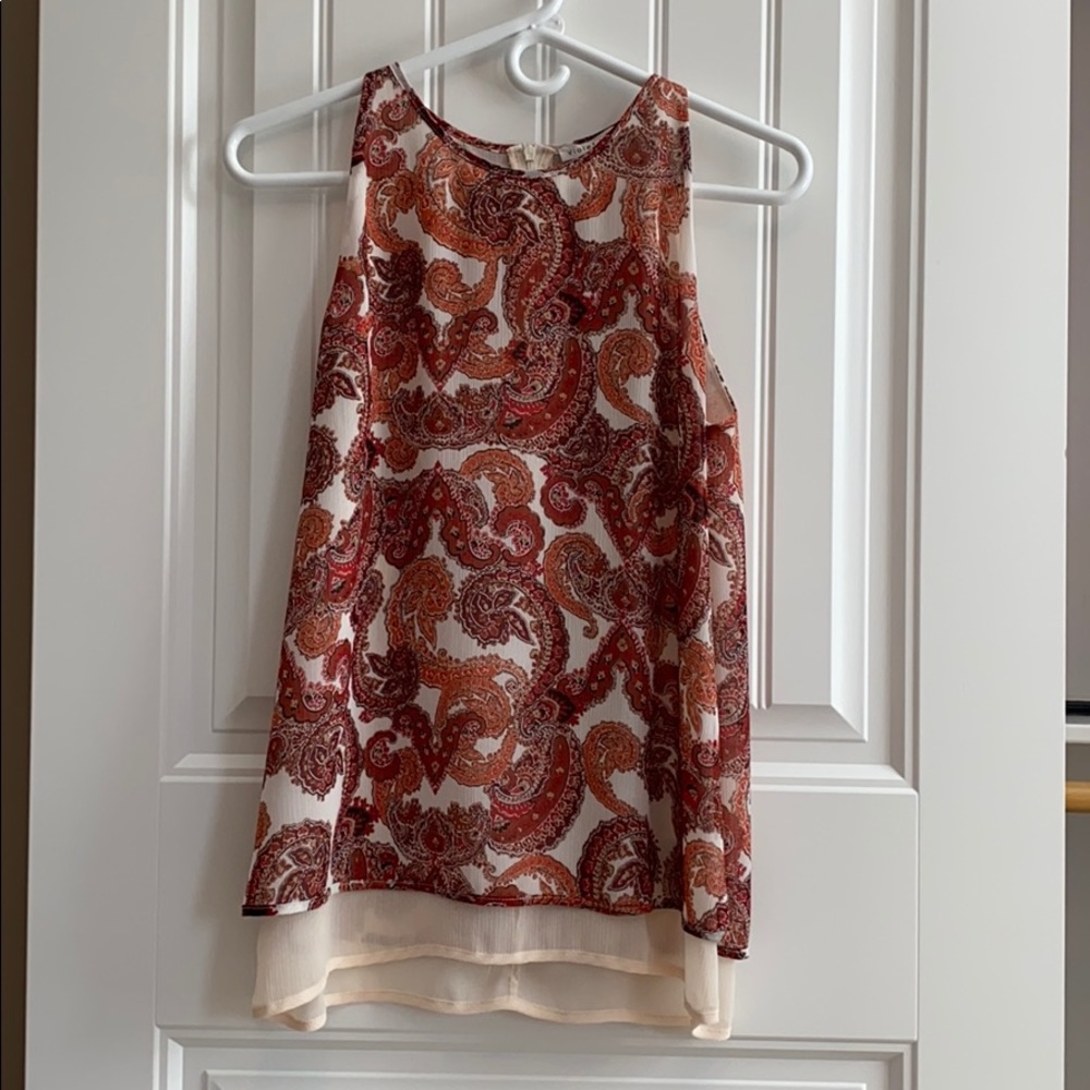 Double Layer Sleeveless Top